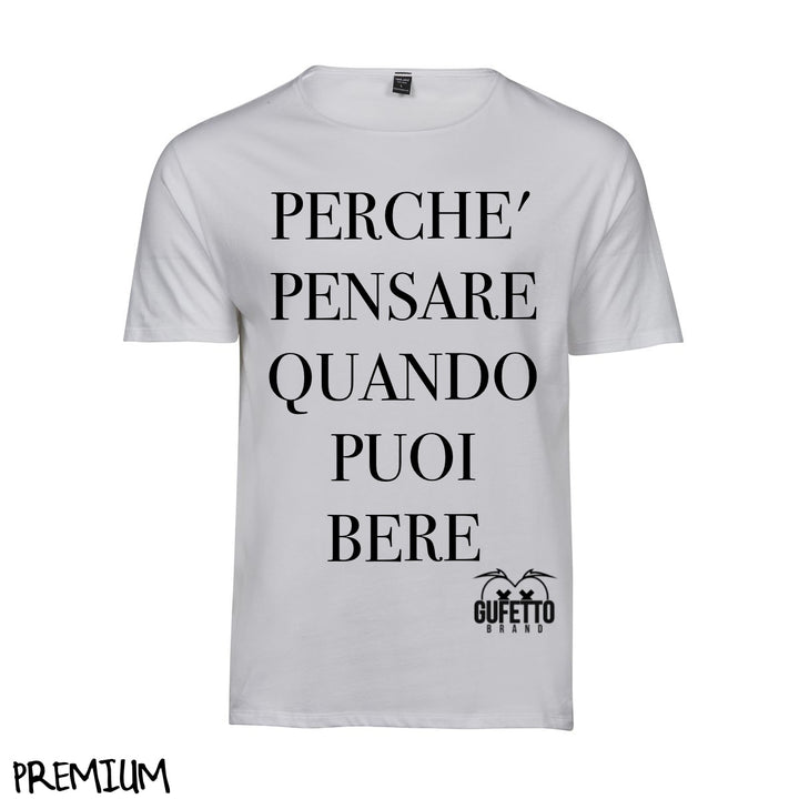 T-shirt Donna PERCHE' ( U8315 ) - Gufetto Brand 