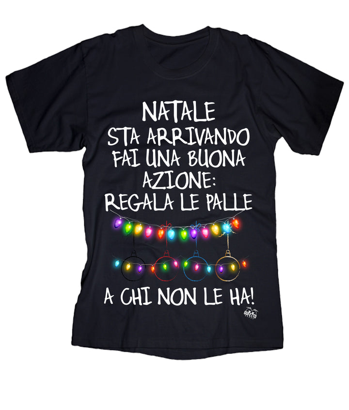 T-shirt Uomo  Natale ( D2512 ) - Gufetto Brand 
