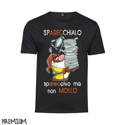 T-shirt Uomo I 7 Nani del dopo Pranzo SPARECCHIALO ( S58512 ) - Gufetto Brand 