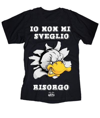 T-shirt Uomo Io non mi sveglio - Gufetto Brand 