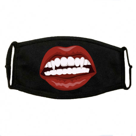 Mascherina in cotone Donna Vampir 11 ( M3941 ) - Gufetto Brand 