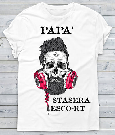 T-shirt Uomo Stasera Esco - Gufetto Brand 
