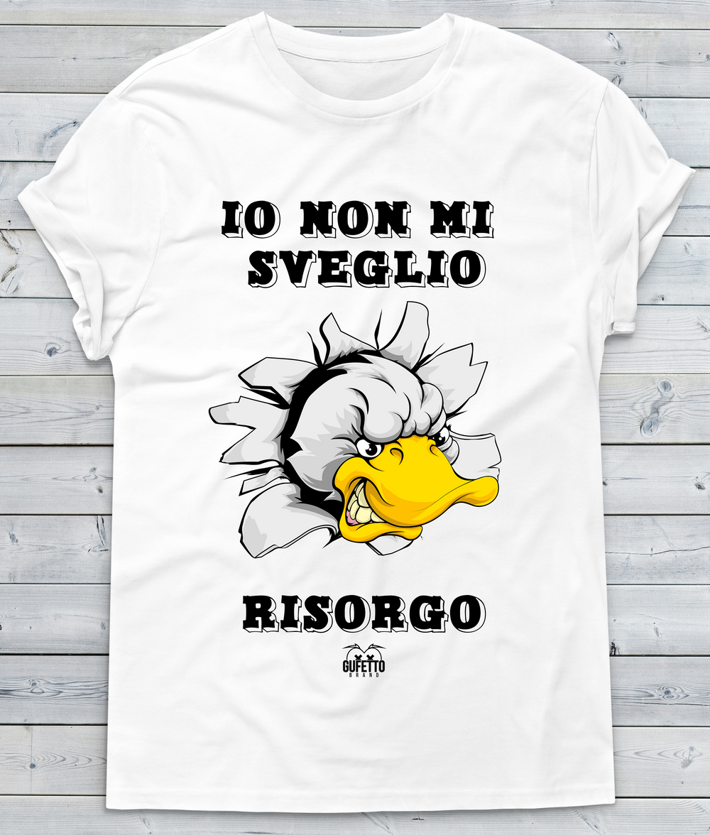 T-shirt Donna Io non mi sveglio - Gufetto Brand 