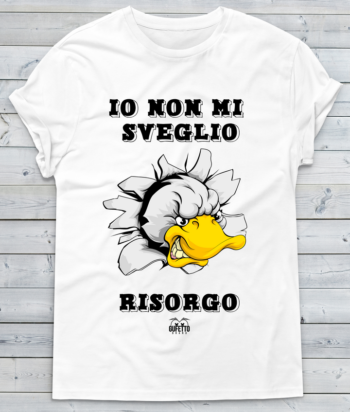T-shirt Donna Io non mi sveglio - Gufetto Brand 