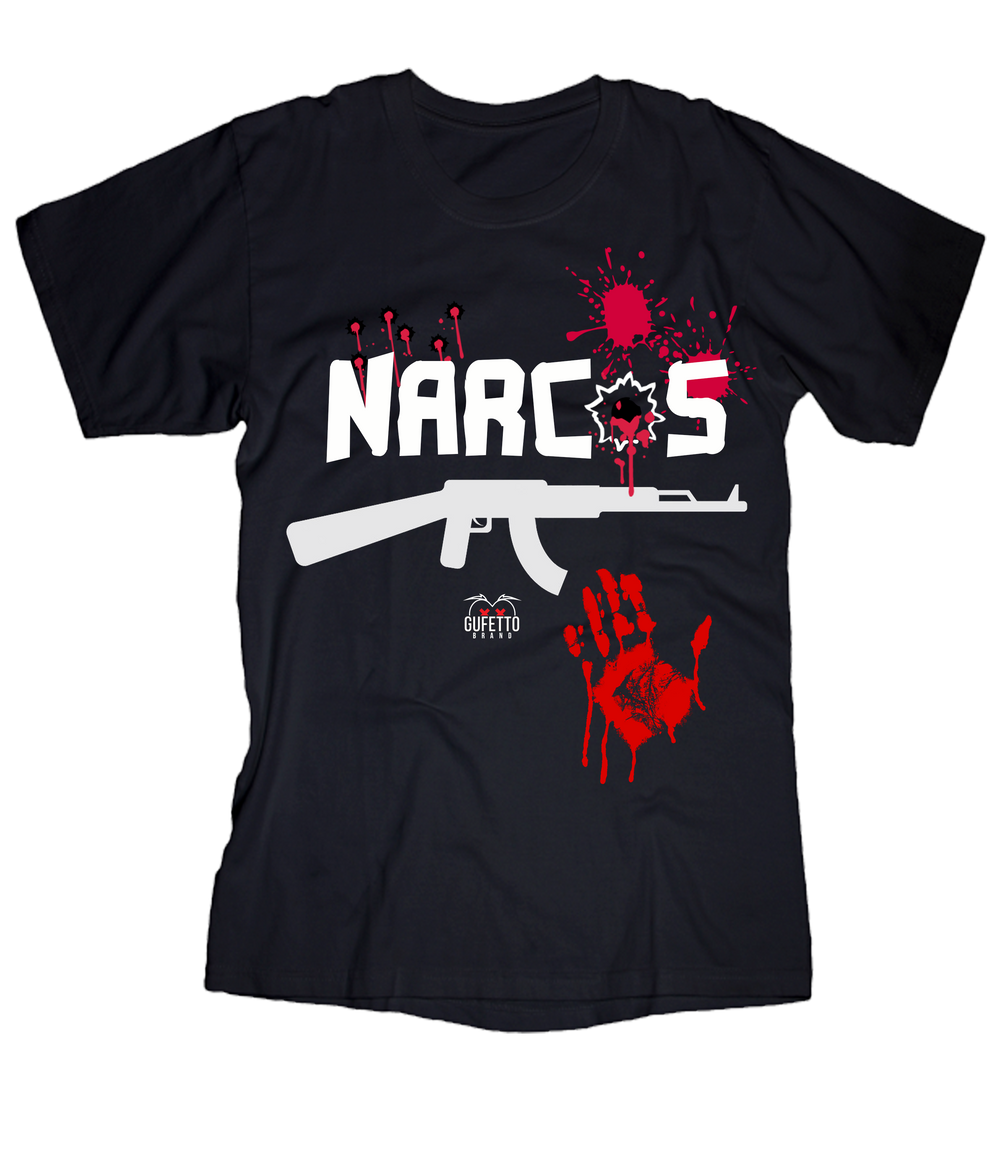 T-shirt Donna Narcos - Gufetto Brand 