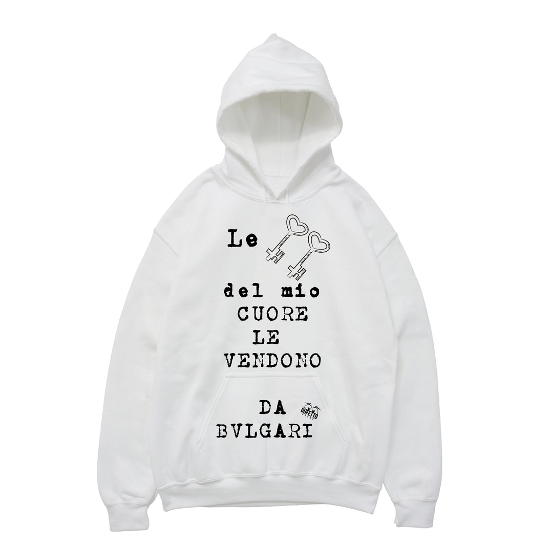 Felpa donna Le Chiavi - Gufetto Brand 