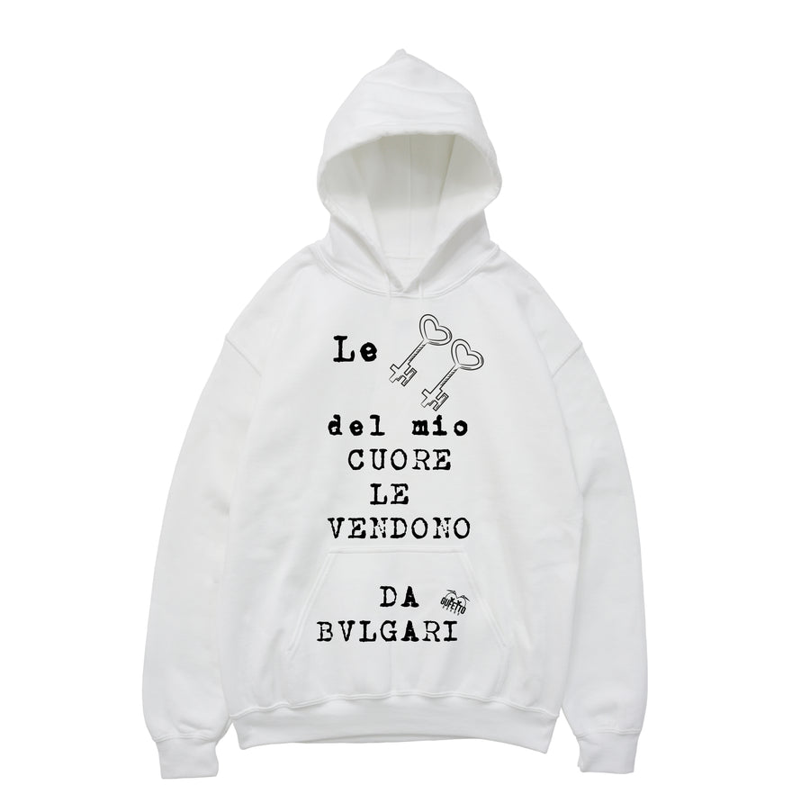 Felpa donna Le Chiavi - Gufetto Brand 