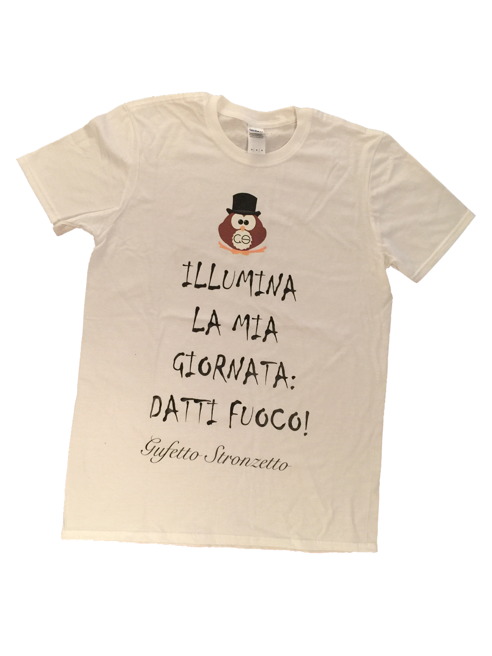 T-shirt Donna ( Illumina la mia Giornata... ) - Gufetto Brand 