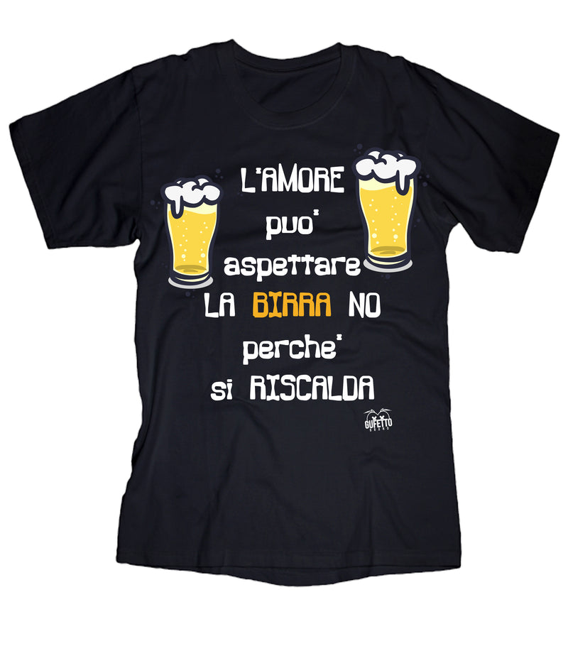 T-shirt Donna Birra ( L732 ) - Gufetto Brand 