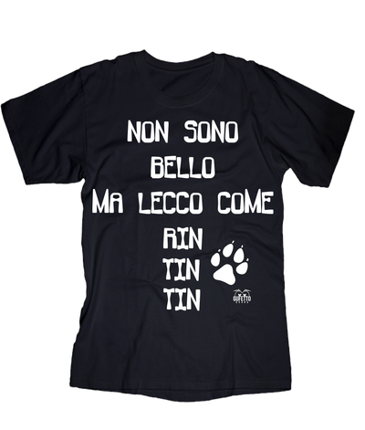 T-shirt Uomo Rin Tin Tin - Gufetto Brand 
