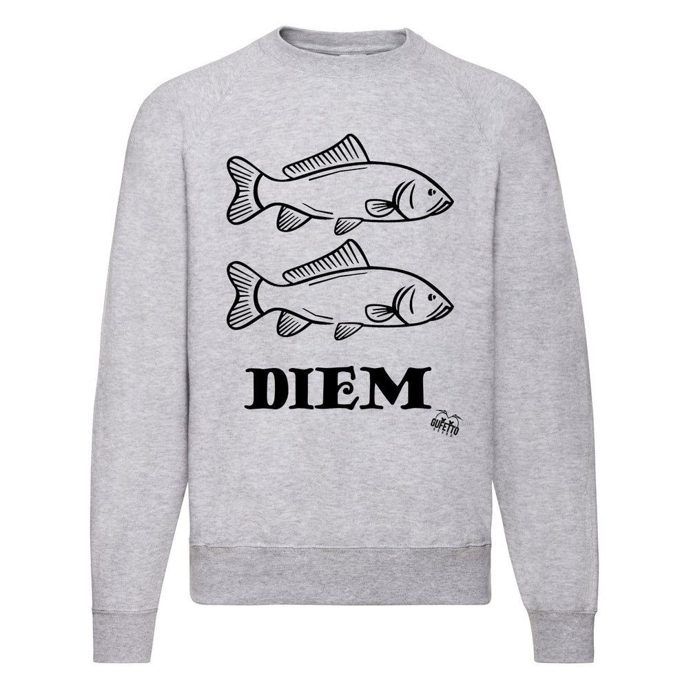 Felpa Classic  Uomo Donna  CARPE ( Q032 ) - Gufetto Brand 