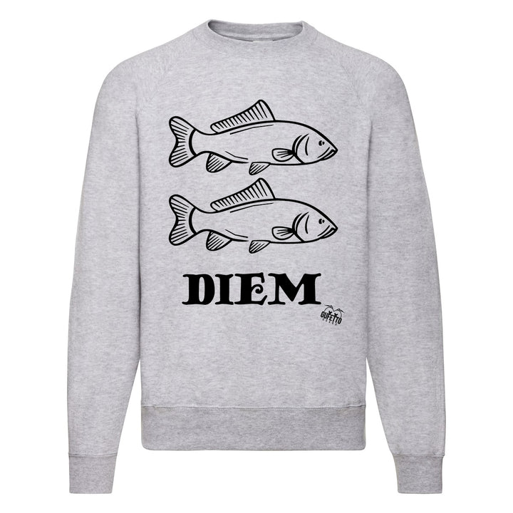 Felpa Classic  Uomo Donna  CARPE ( Q032 ) - Gufetto Brand 