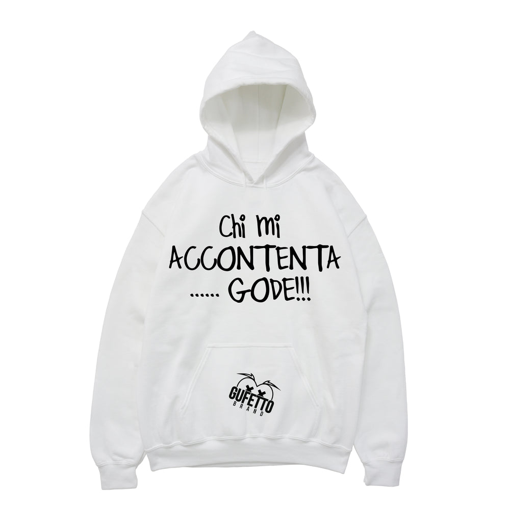 Felpa uomo  Chi mi ( M296 ) - Gufetto Brand 