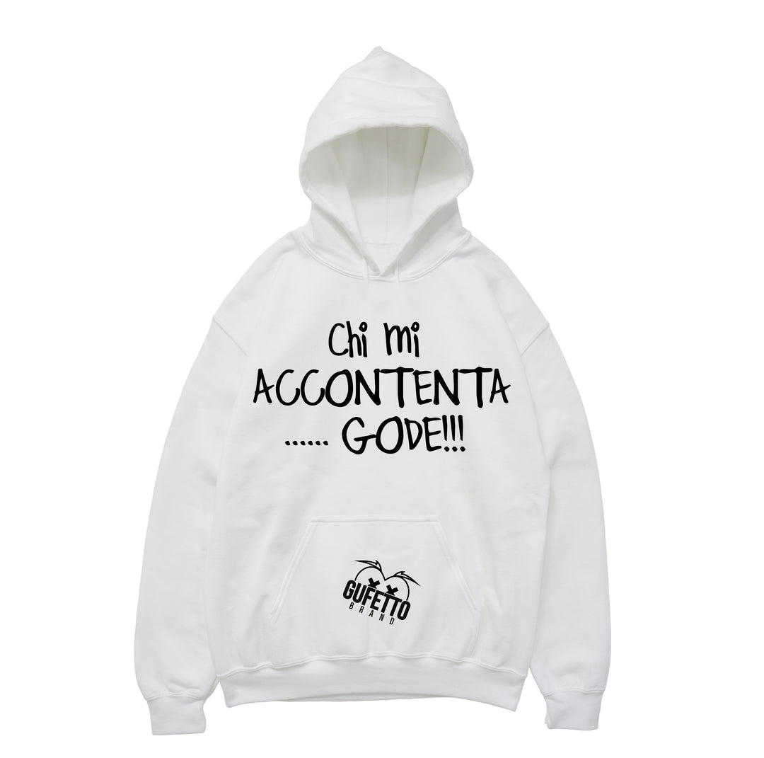 Felpa uomo  Chi mi ( M296 ) - Gufetto Brand 