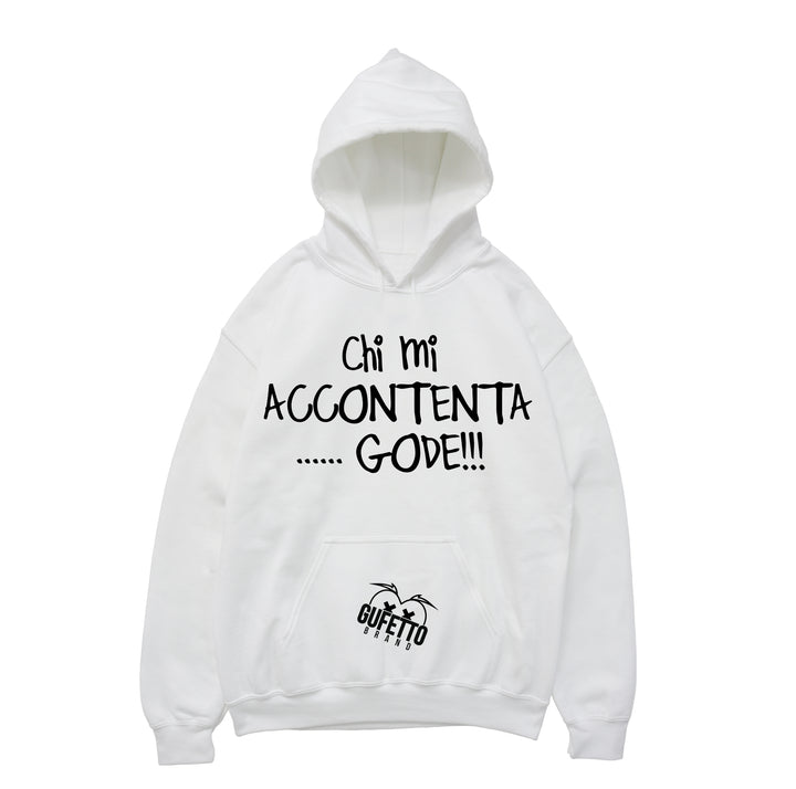 Felpa uomo  Chi mi ( M296 ) - Gufetto Brand 