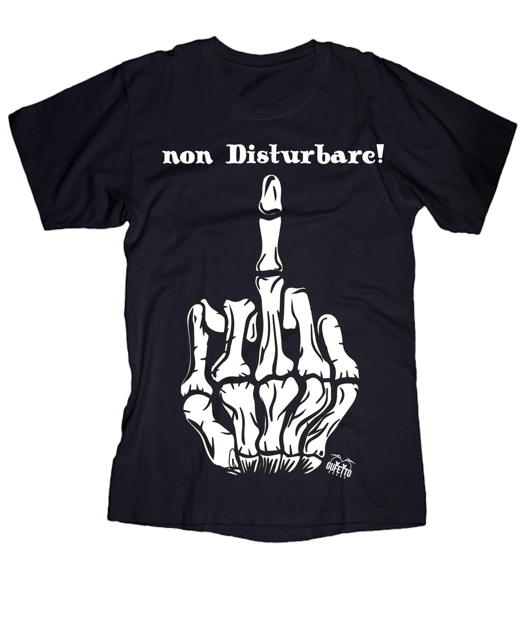 T-shirt Uomo Non Disturbare ( Q957 ) - Gufetto Brand 