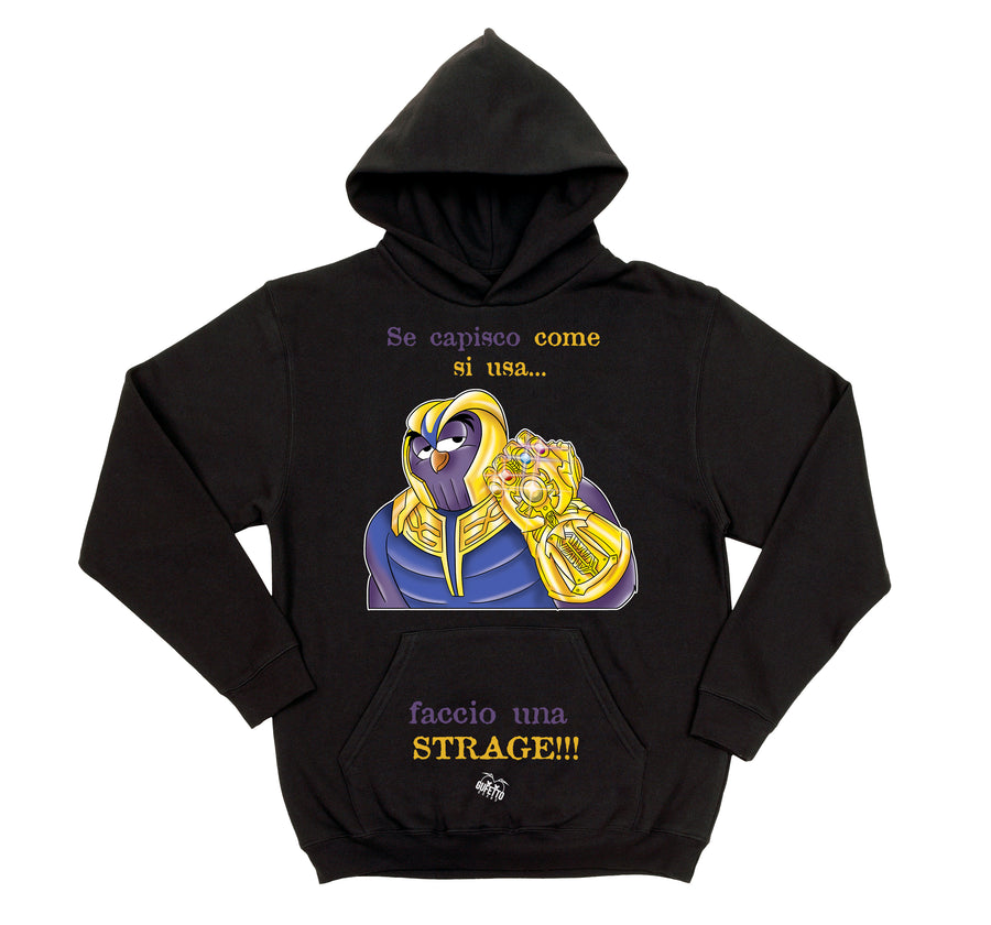 Felpa uomo Guanto - Gufetto Brand 