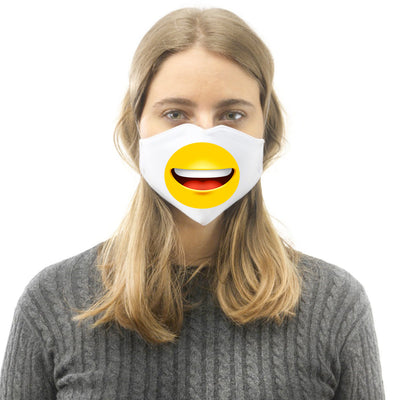 Mascherina in cotone Uomo Donna Emoji 4 ( Z6432 ) - Gufetto Brand 