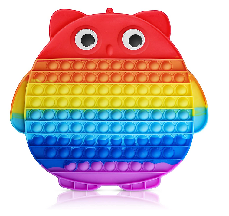 Gigantesco Gufetto Pop Push It Bubble Sensoriale Fidget Prezzo - Gufetto Brand 
