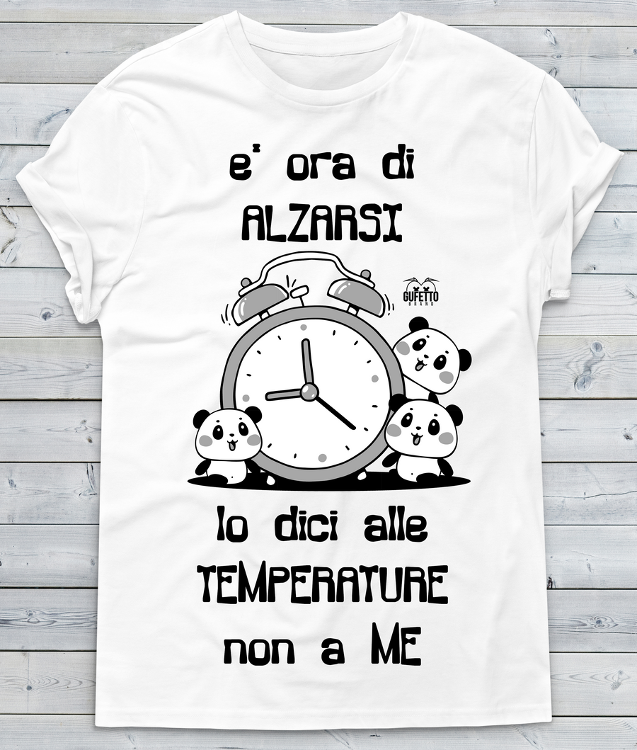 T-shirt Uomo E' ora di - Gufetto Brand 
