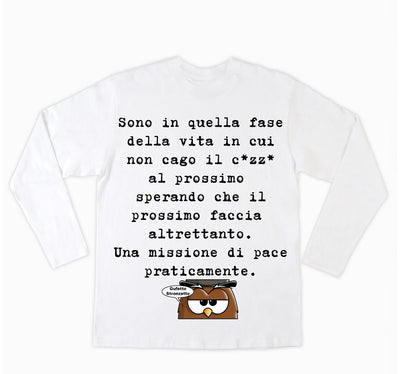 T-shirt Donna PRATICAMENTE ( P9031678 ) - Gufetto Brand 