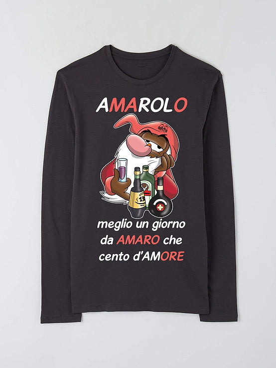 T-shirt Uomo I 7 Nani del dopo Pranzo AMAROLO ( A47152 ) - Gufetto Brand 