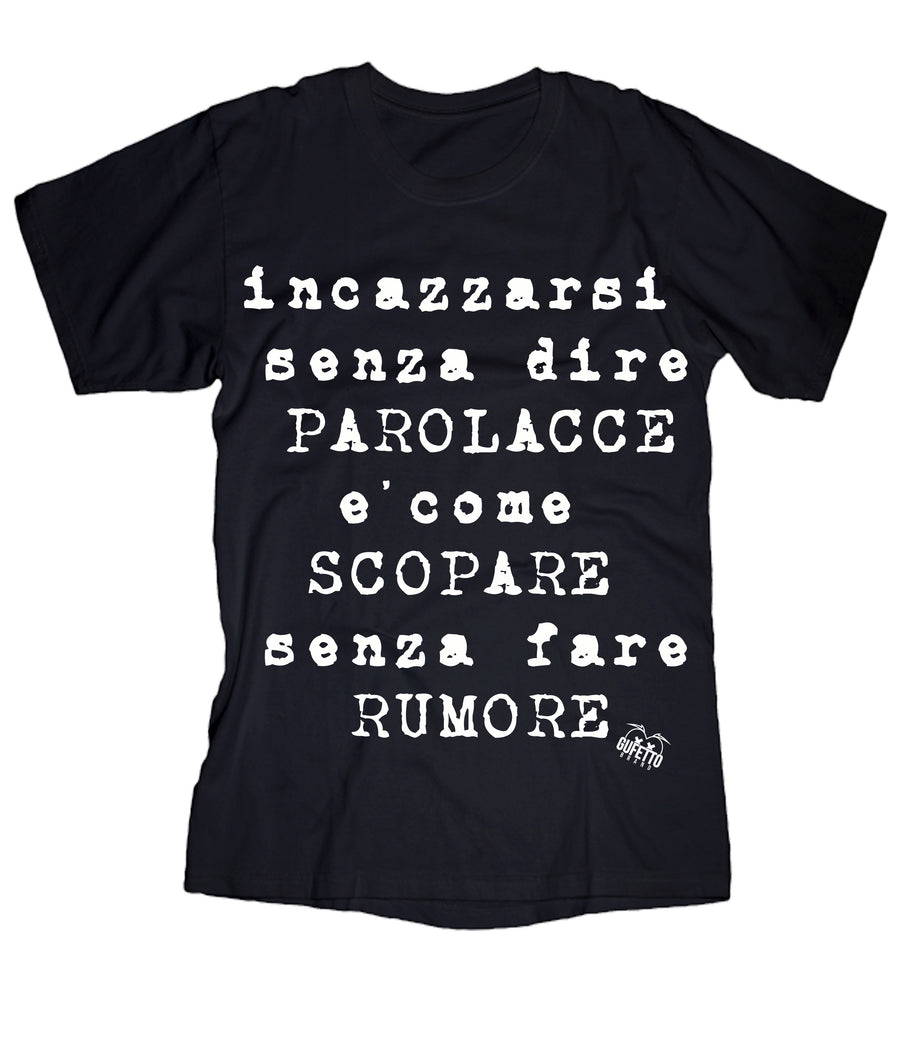 T-shirt Uomo Incazzarsi ( A532 ) - Gufetto Brand 