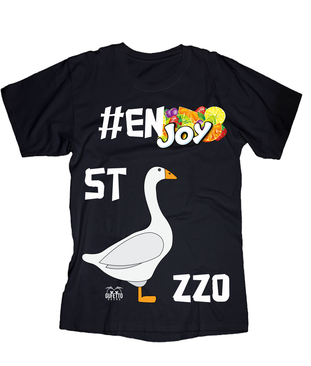 T-shirt Donna #ENJOY - Gufetto Brand 