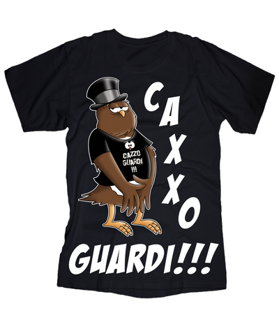 T-shirt Donna Caxxo Guardi - Gufetto Brand 