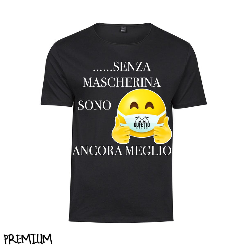 T-shirt Donna MASCHERINA ( M8740 ) - Gufetto Brand 