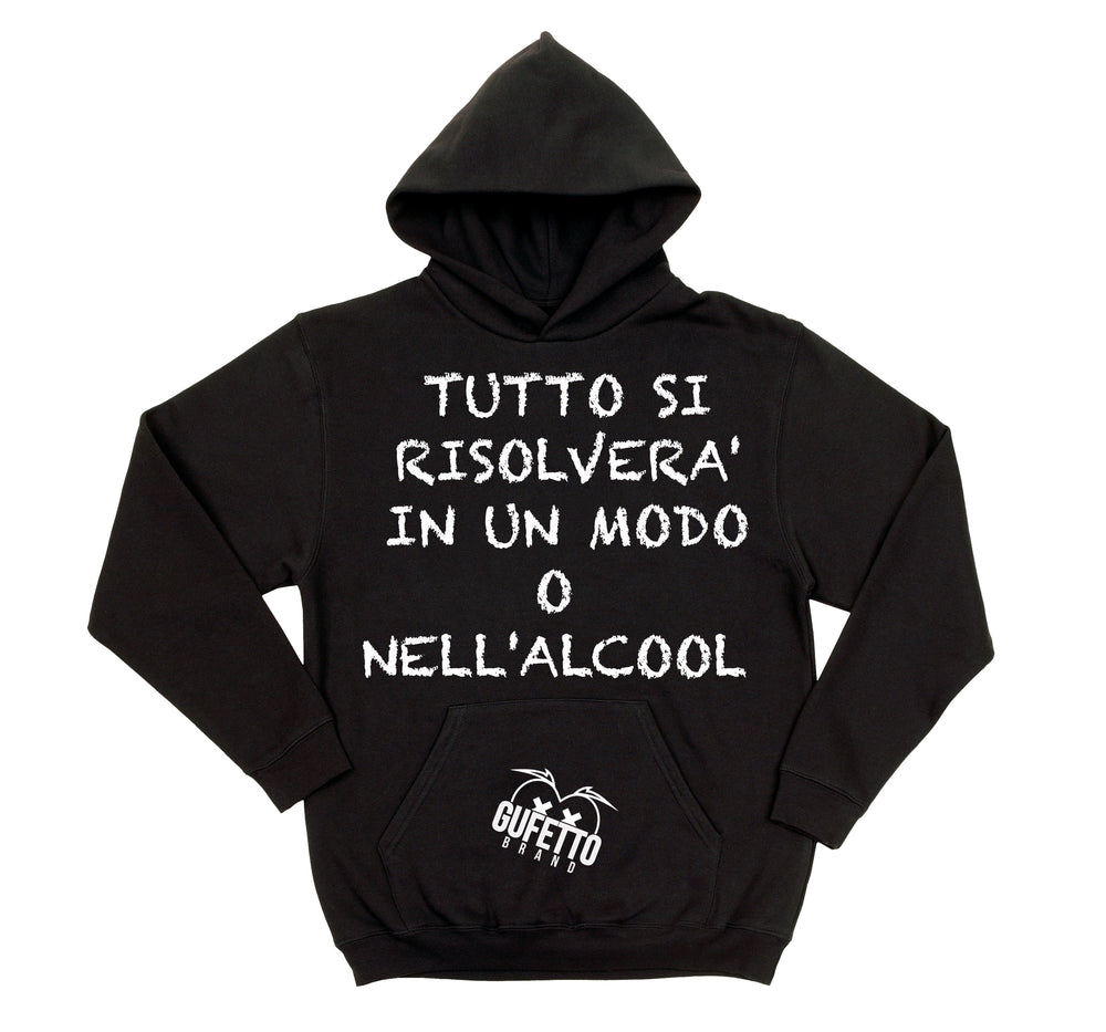 Felpa donna  TUTTO ( K204 ) - Gufetto Brand 