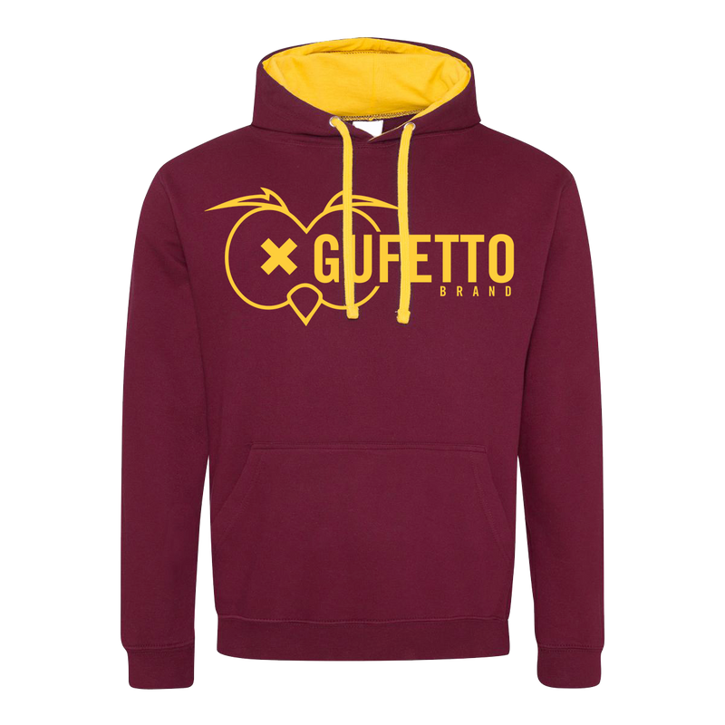 Felpa Donna/Uomo Uniform Bordeaux Y - Gufetto Brand 