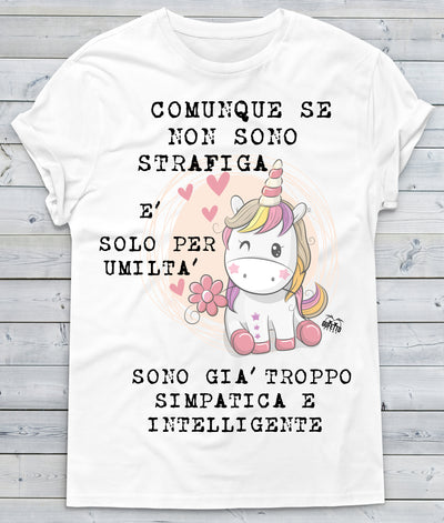 T-shirt Donna  Strafiga  ( V529 ) - Gufetto Brand 