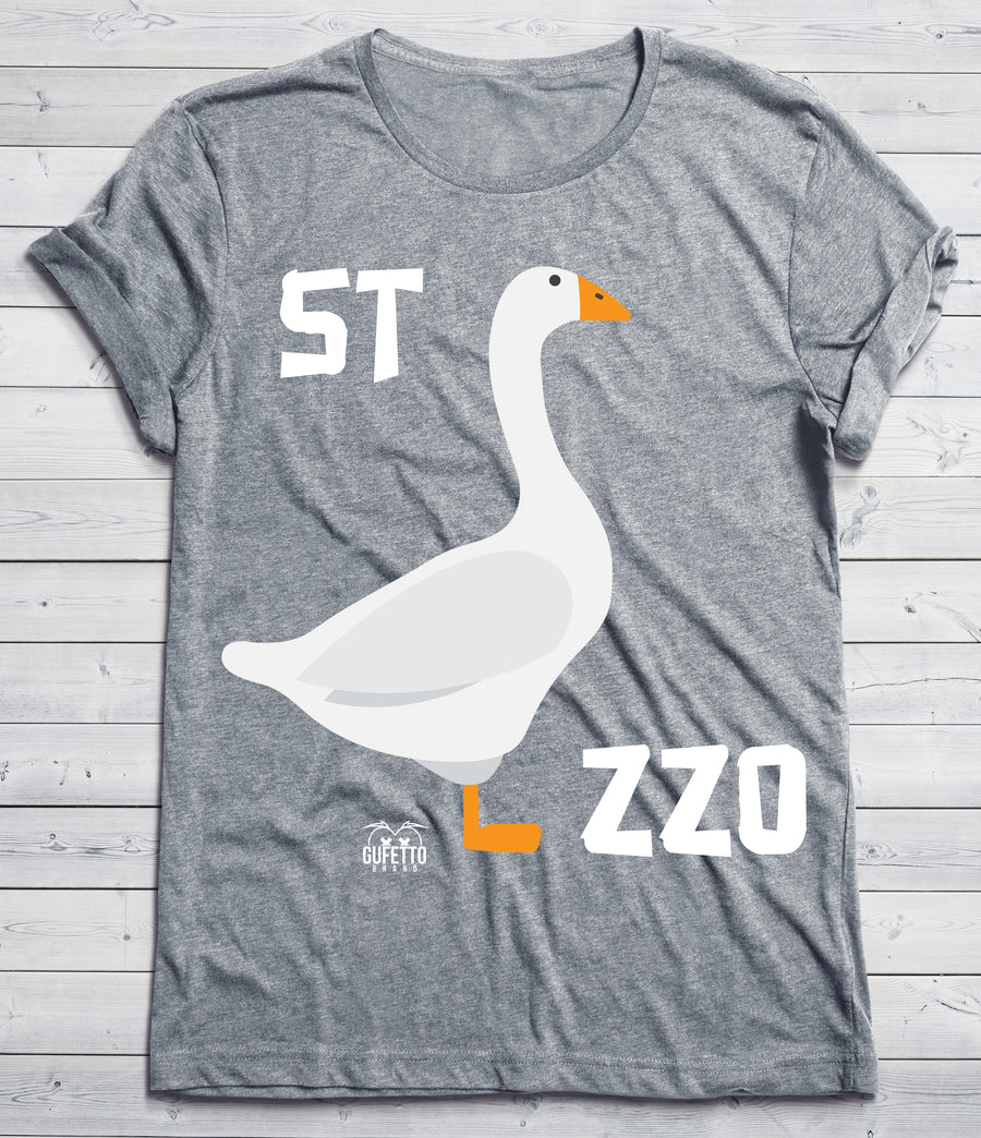 T-shirt Uomo Oca Grigia - Gufetto Brand 