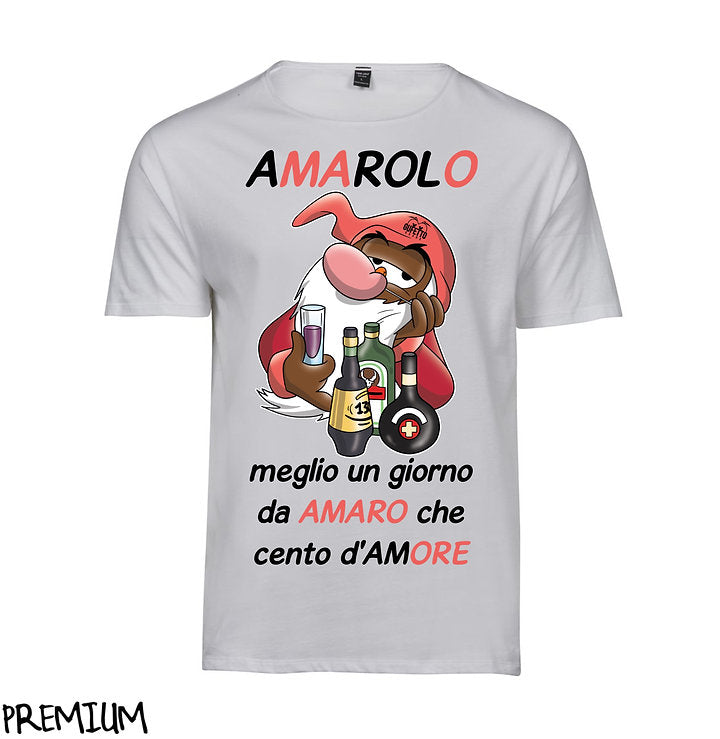 T-shirt Uomo I 7 Nani del dopo Pranzo AMAROLO ( A47152 ) - Gufetto Brand 