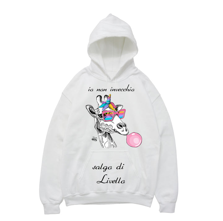 Felpa donna Invecchio Crazy - Gufetto Brand 
