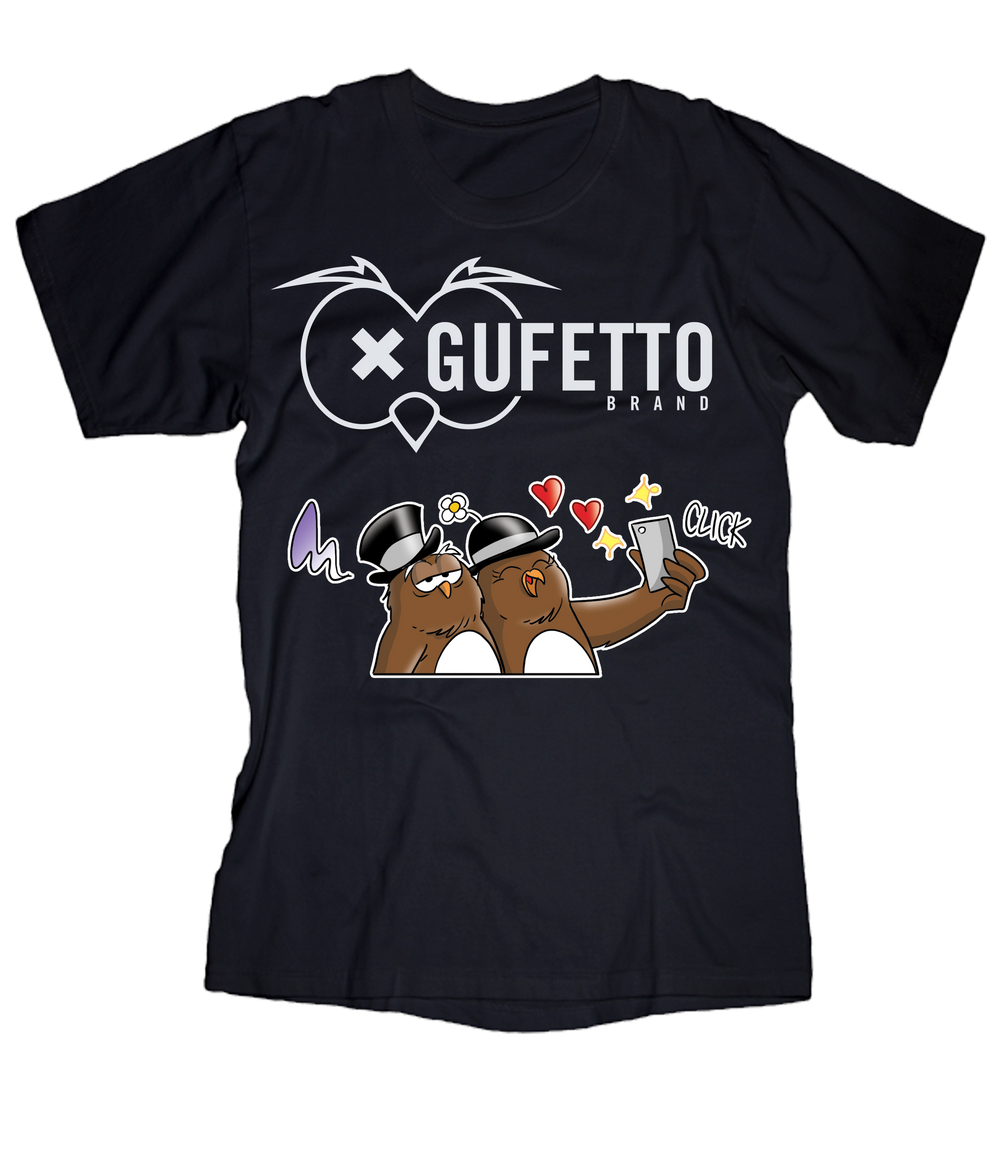 T-shirt Donna Gufetto Brand Selfie - Gufetto Brand 