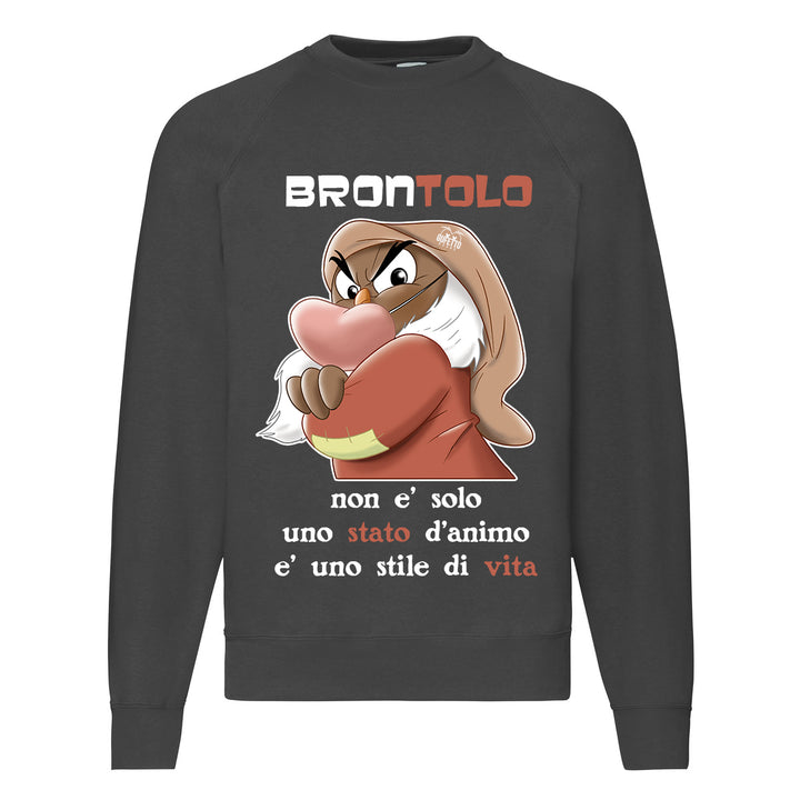 Felpa Classic  Uomo Donna  BRONTOLO 2.0 ( S321 ) - Gufetto Brand 