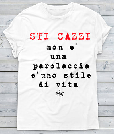 T-shirt Uomo STI CAZZI - Gufetto Brand 