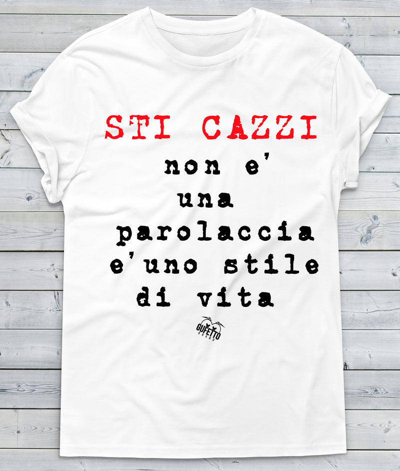 T-shirt Uomo STI CAZZI - Gufetto Brand 