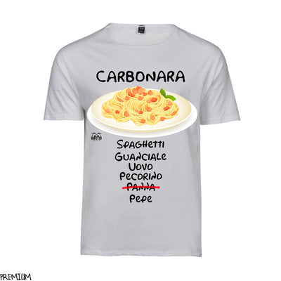 T-shirt Donna  Carbonara ( G7204 ) - Gufetto Brand 