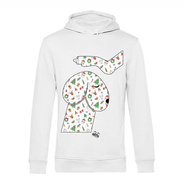 Felpa uomo IL MIO CAXXO DI NATALE ( N49563 ) - Gufetto Brand 