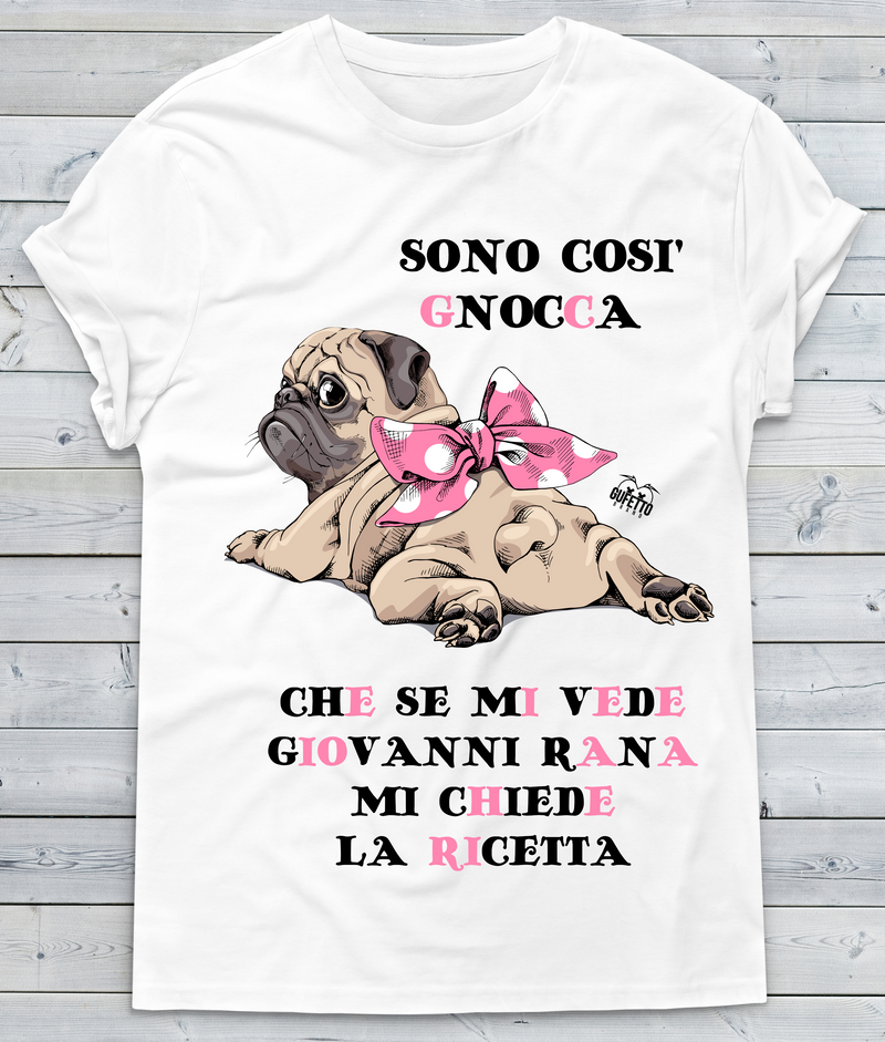 T-shirt Donna Gnocca Style - Gufetto Brand 