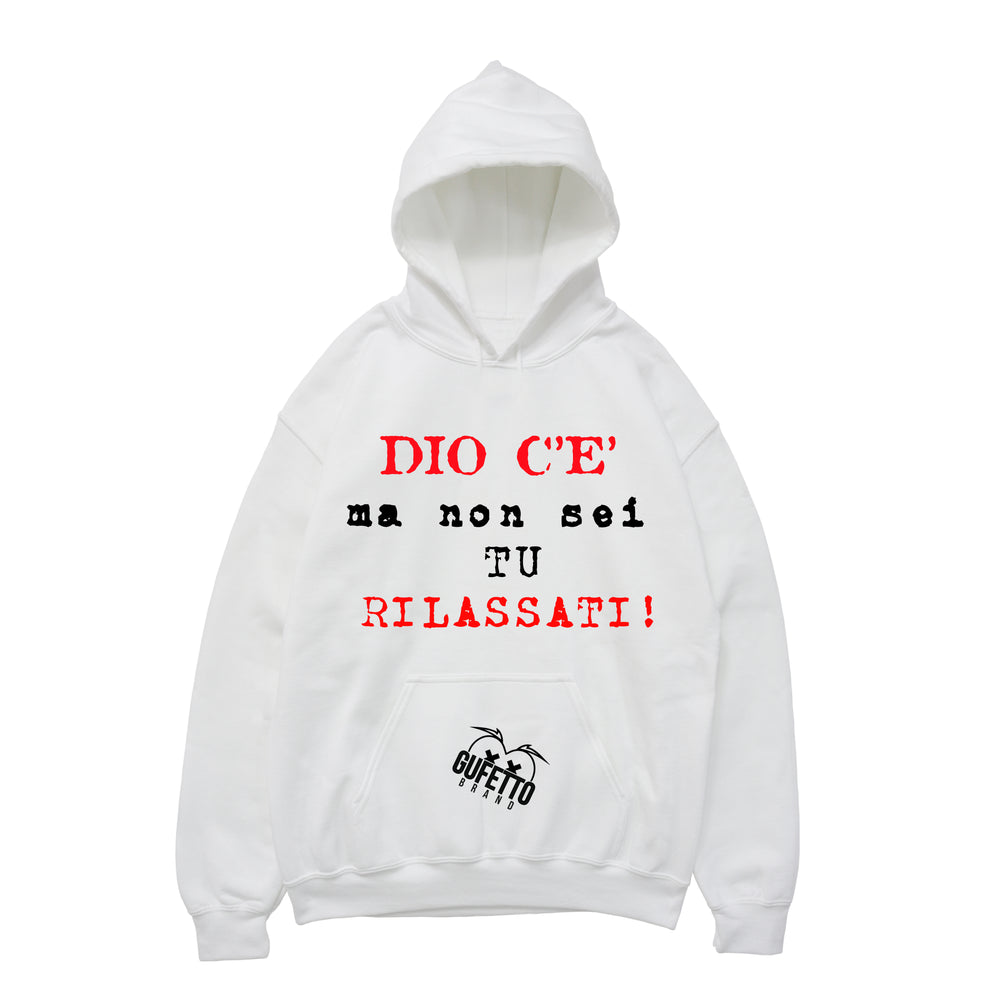 Felpa uomo Dio C'è - Gufetto Brand 