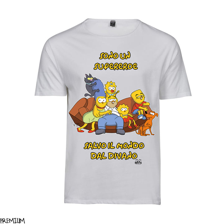 T-shirt Uomo Supereroe ( X8401 ) - Gufetto Brand 