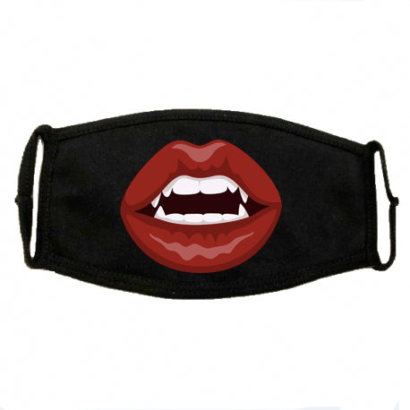 Mascherina in cotone Donna Vampir 5 ( J3902 ) - Gufetto Brand 