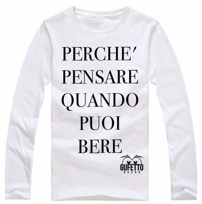T-shirt Donna PERCHE' ( U8315 ) - Gufetto Brand 