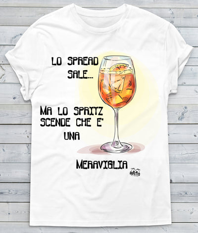 T-shirt Donna SPREAD ( Y489 ) - Gufetto Brand 