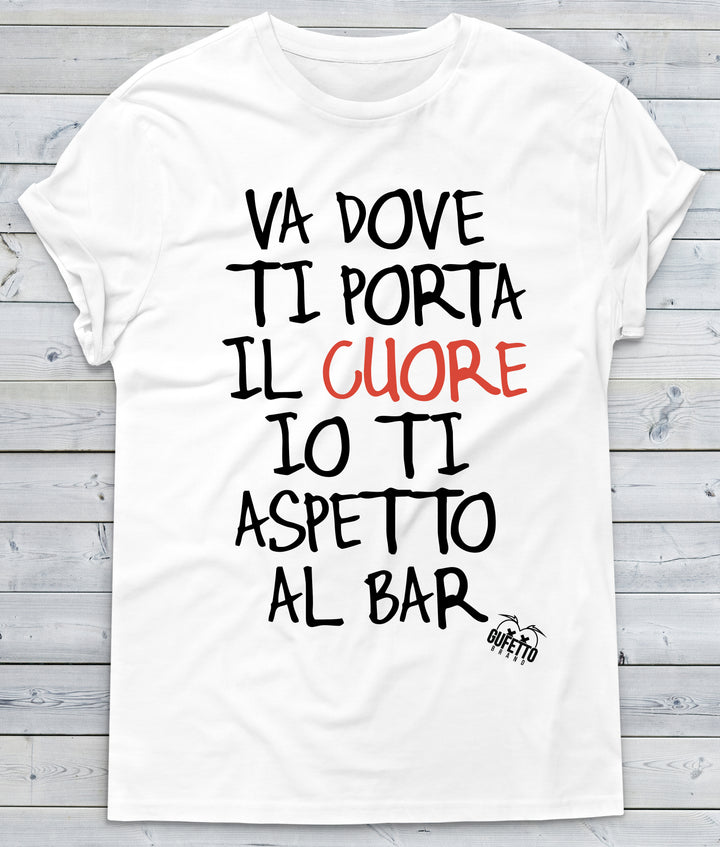 T-shirt Uomo Va Dove ( B904 ) - Gufetto Brand 