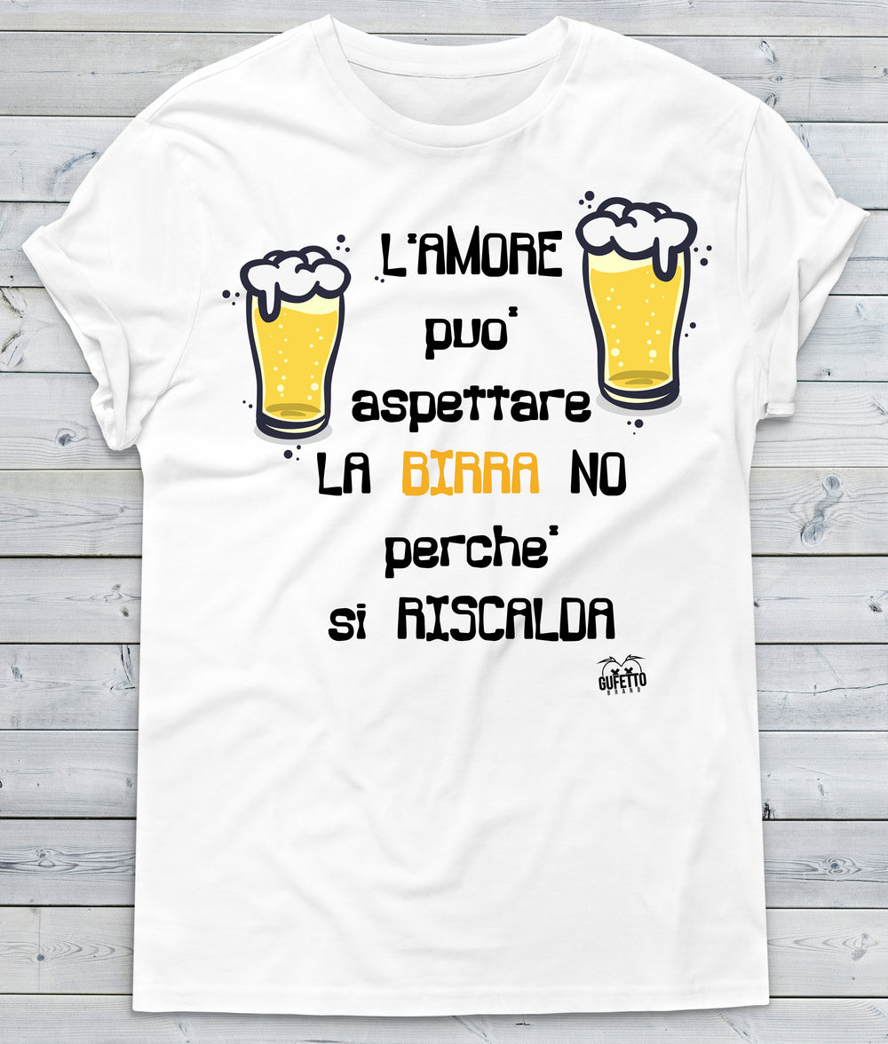 T-shirt Uomo Birra ( L732 ) - Gufetto Brand 